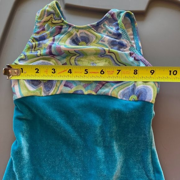 GK Elite leotard. CS. Blue - Picture 3 of 5